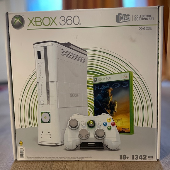 NIB MEGA Showcase Microsoft Xbox 360
Collector Building Set - 1342pcs - Picture 1 of 9